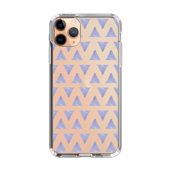 Slim Protection Case［ Original - Favorite Color Triangle - Purple ］