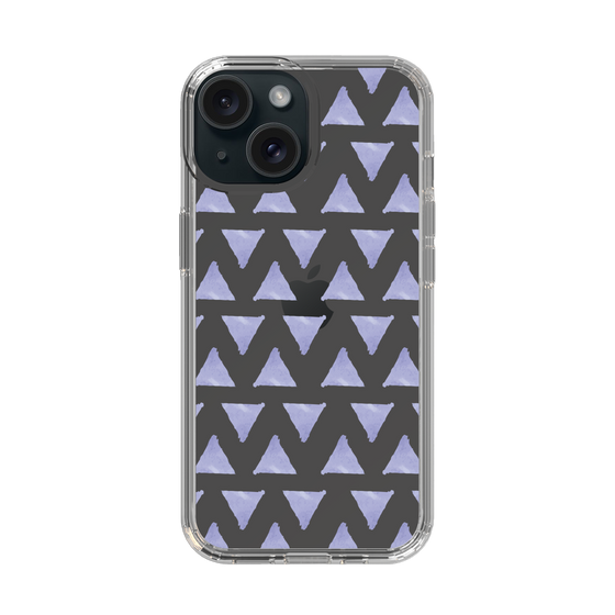 Slim Protection Case［ Original - Favorite Color Triangle - Purple ］
