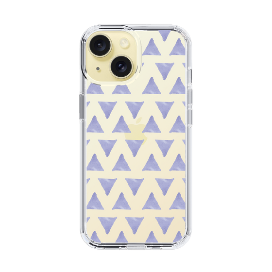Slim Protection Case［ Original - Favorite Color Triangle - Purple ］