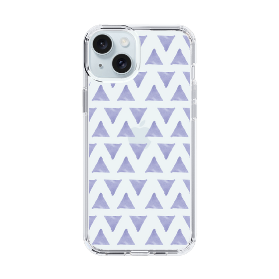 Slim Protection Case［ Original - Favorite Color Triangle - Purple ］