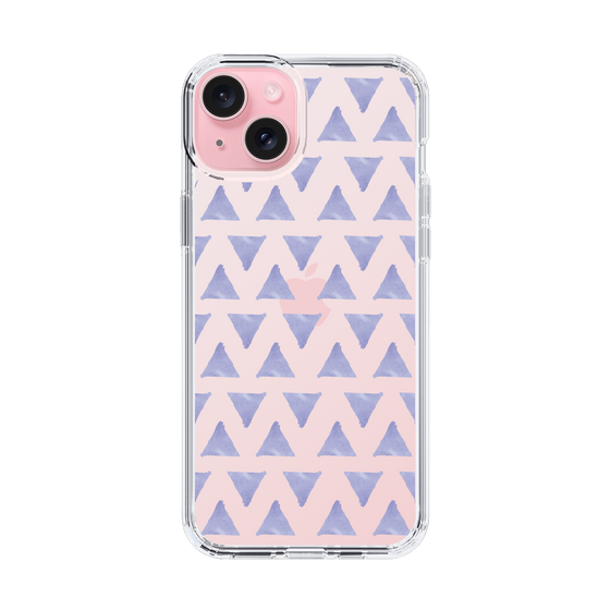 Slim Protection Case［ Original - Favorite Color Triangle - Purple ］