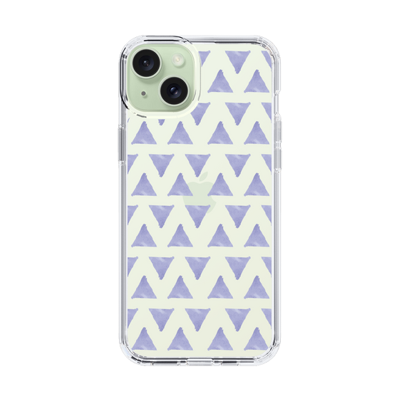 Slim Protection Case［ Original - Favorite Color Triangle - Purple ］
