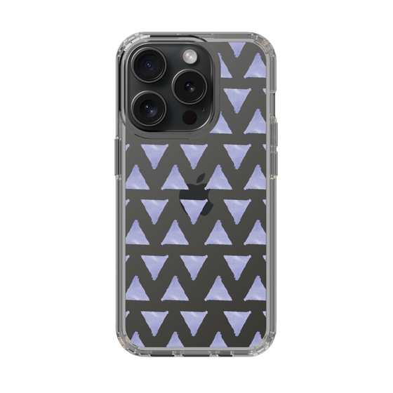 Slim Protection Case［ Original - Favorite Color Triangle - Purple ］