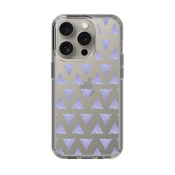 Slim Protection Case［ Original - Favorite Color Triangle - Purple ］