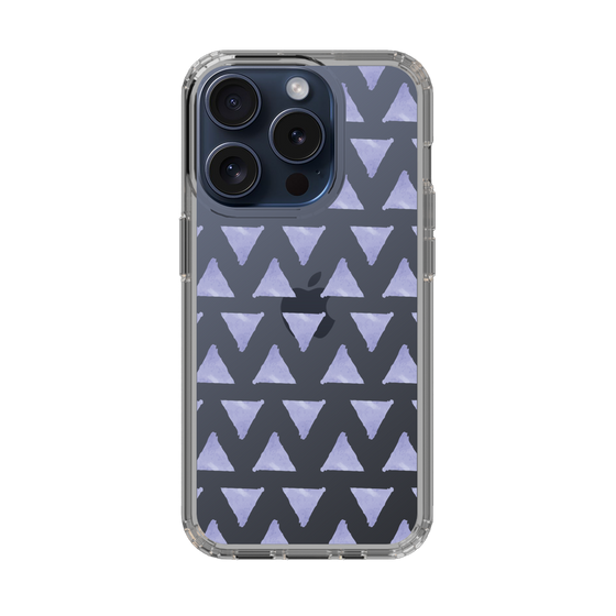 Slim Protection Case［ Original - Favorite Color Triangle - Purple ］