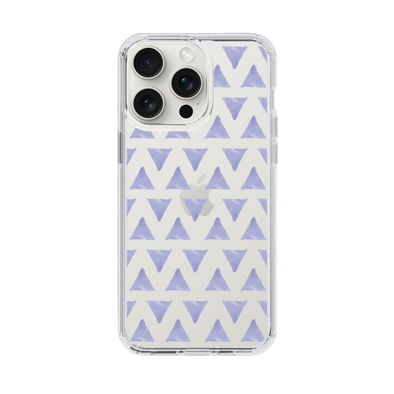 Slim Protection Case［ Original - Favorite Color Triangle - Purple ］