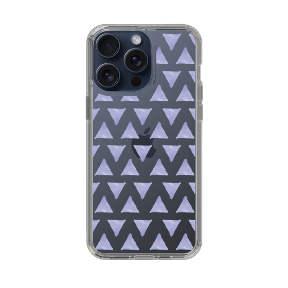 Slim Protection Case［ Original - Favorite Color Triangle - Purple ］