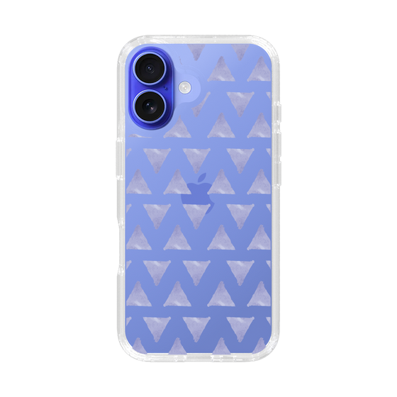 Slim Protection Case［ Original - Favorite Color Triangle - Purple ］