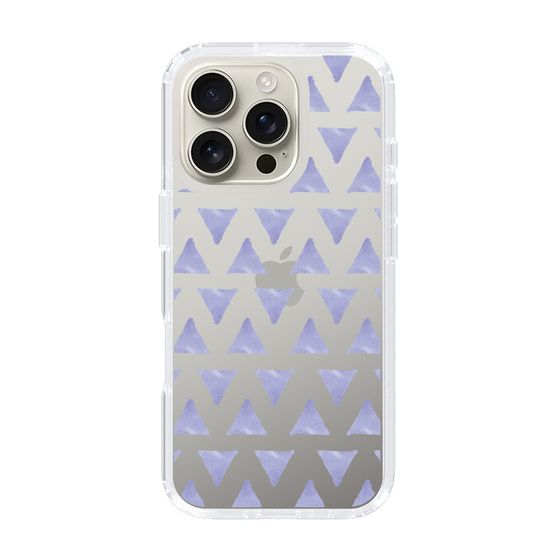 Slim Protection Case［ Original - Favorite Color Triangle - Purple ］