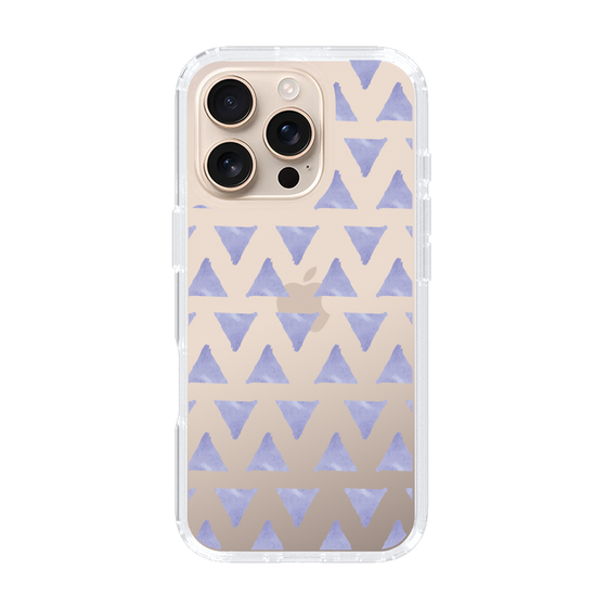 Slim Protection Case［ Original - Favorite Color Triangle - Purple ］