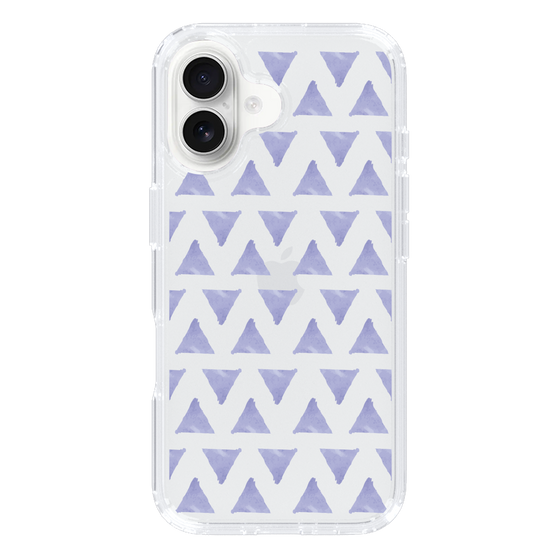 Slim Protection Case［ Original - Favorite Color Triangle - Purple ］