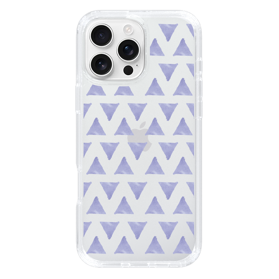 Slim Protection Case［ Original - Favorite Color Triangle - Purple ］