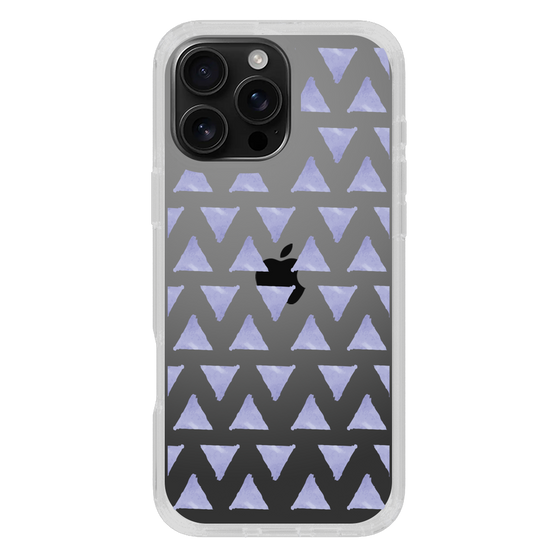 Slim Protection Case［ Original - Favorite Color Triangle - Purple ］