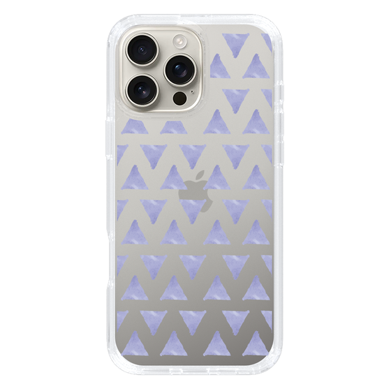 Slim Protection Case［ Original - Favorite Color Triangle - Purple ］
