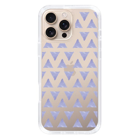 Slim Protection Case［ Original - Favorite Color Triangle - Purple ］