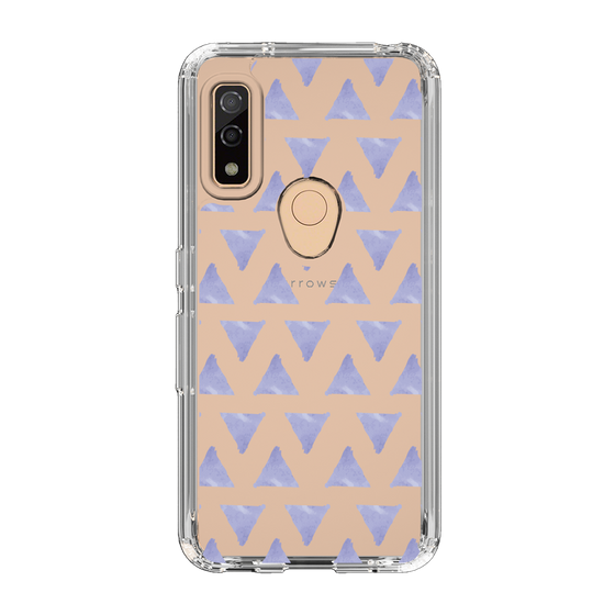 Slim Protection Case［ Original - Favorite Color Triangle - Purple ］