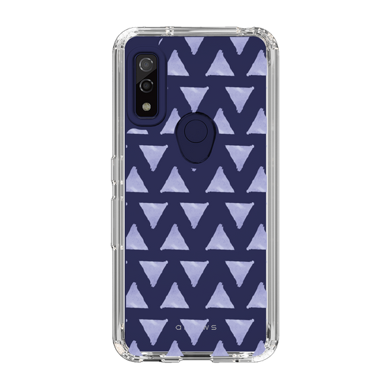 Slim Protection Case［ Original - Favorite Color Triangle - Purple ］