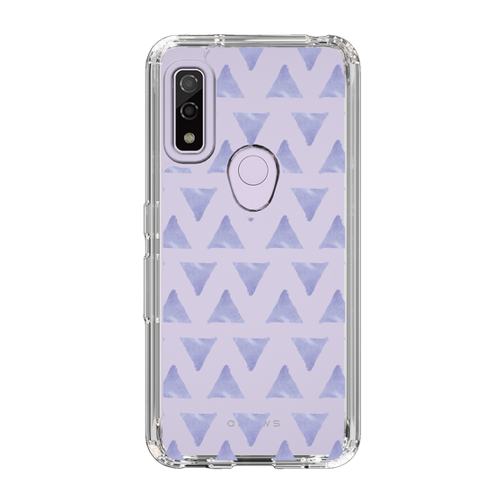 Slim Protection Case［ Original - Favorite Color Triangle - Purple ］