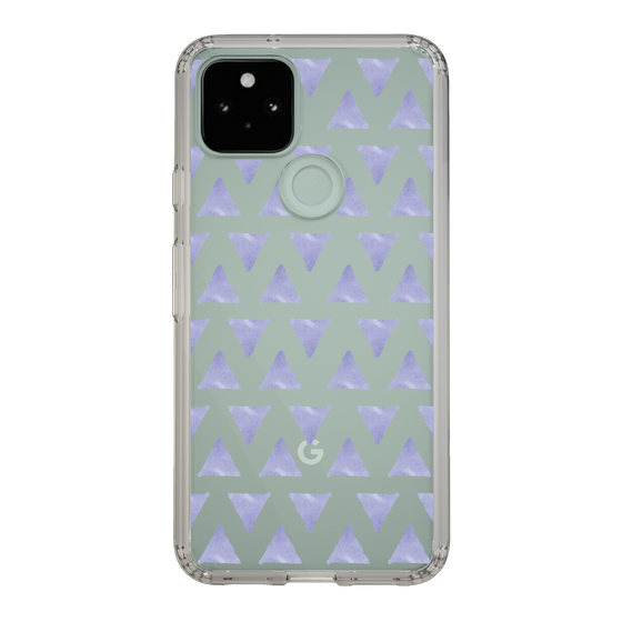 Slim Protection Case［ Original - Favorite Color Triangle - Purple ］