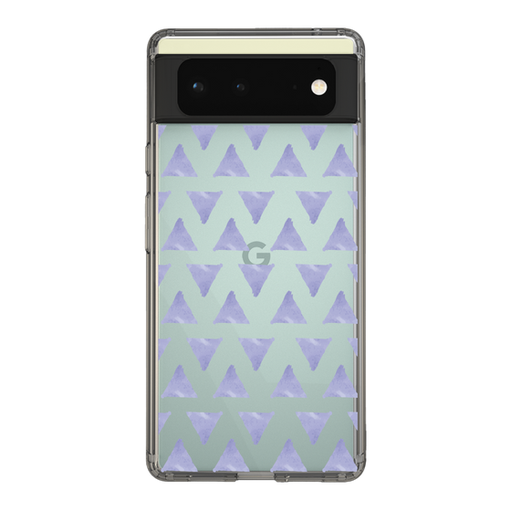 Slim Protection Case［ Original - Favorite Color Triangle - Purple ］