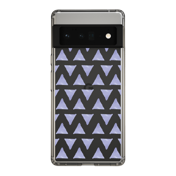 Slim Protection Case［ Original - Favorite Color Triangle - Purple ］