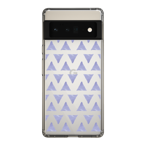 Slim Protection Case［ Original - Favorite Color Triangle - Purple ］
