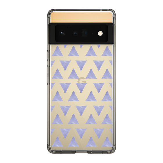 Slim Protection Case［ Original - Favorite Color Triangle - Purple ］