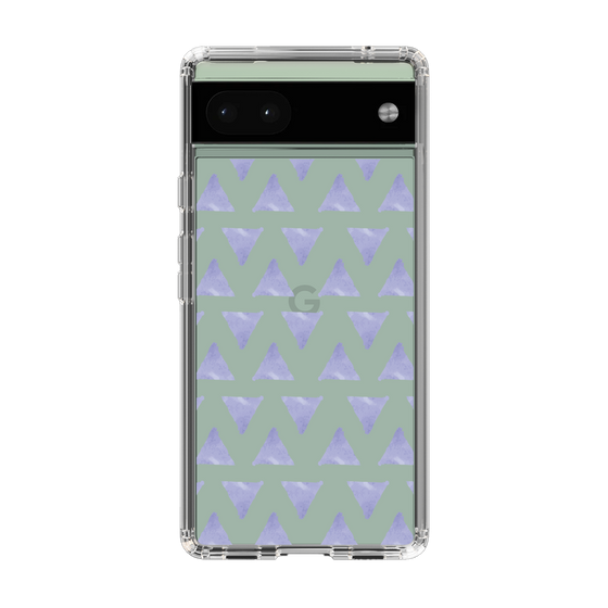 Slim Protection Case［ Original - Favorite Color Triangle - Purple ］