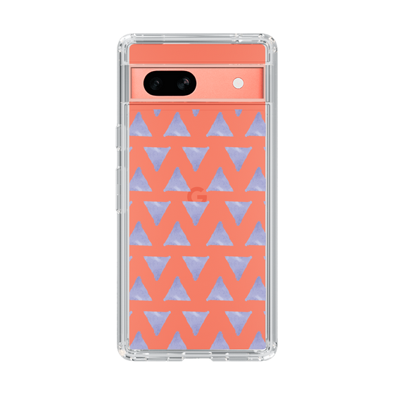 Slim Protection Case［ Original - Favorite Color Triangle - Purple ］