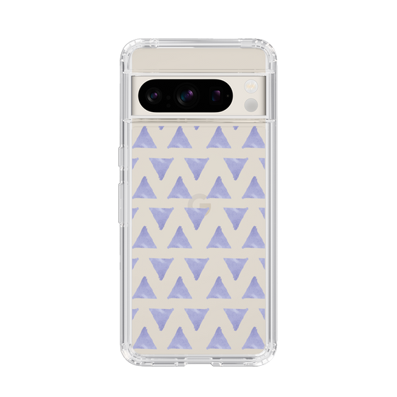 Slim Protection Case［ Original - Favorite Color Triangle - Purple ］