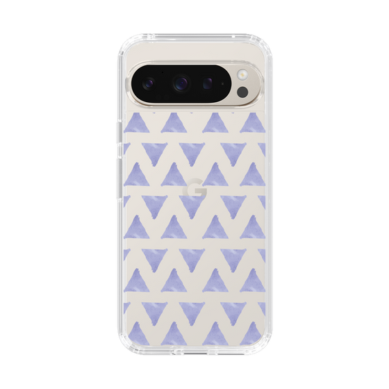 Slim Protection Case［ Original - Favorite Color Triangle - Purple ］