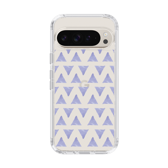 Slim Protection Case［ Original - Favorite Color Triangle - Purple ］