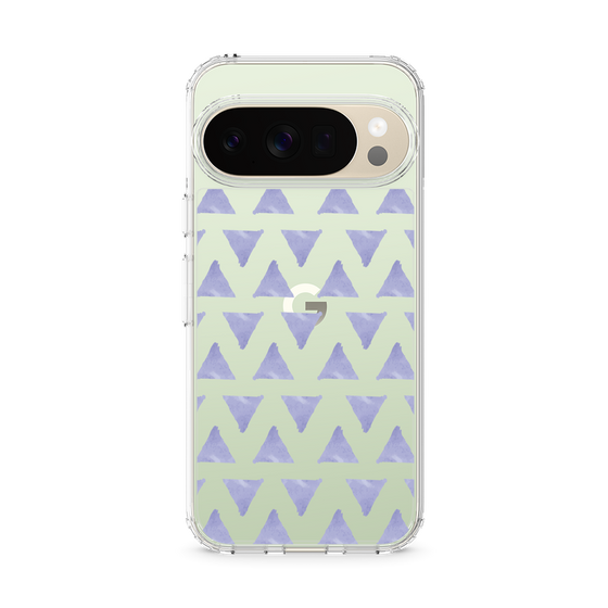 Slim Protection Case［ Original - Favorite Color Triangle - Purple ］