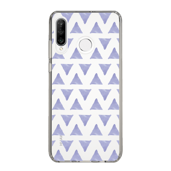 Slim Protection Case［ Original - Favorite Color Triangle - Purple ］
