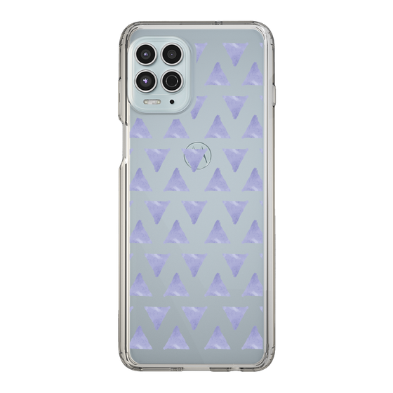 Slim Protection Case［ Original - Favorite Color Triangle - Purple ］