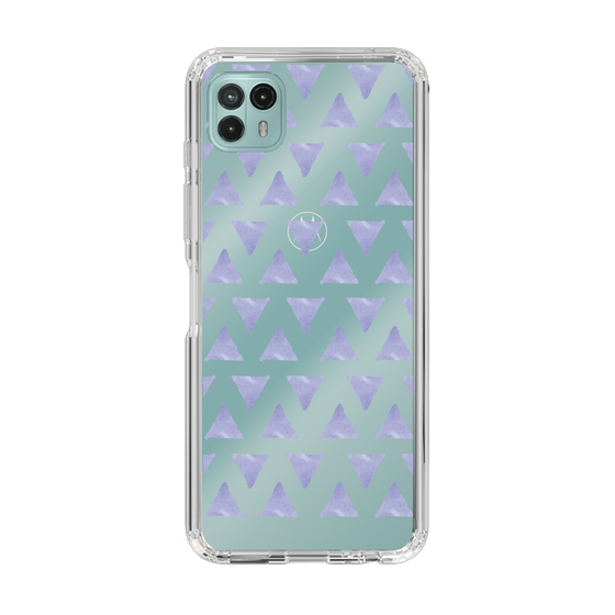 Slim Protection Case［ Original - Favorite Color Triangle - Purple ］