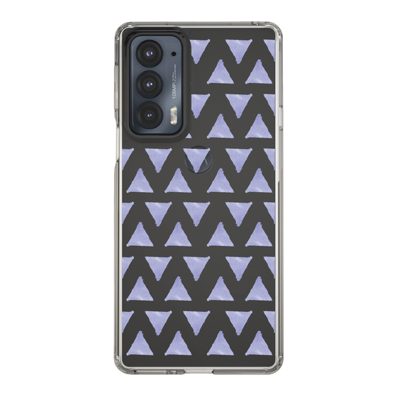 Slim Protection Case［ Original - Favorite Color Triangle - Purple ］