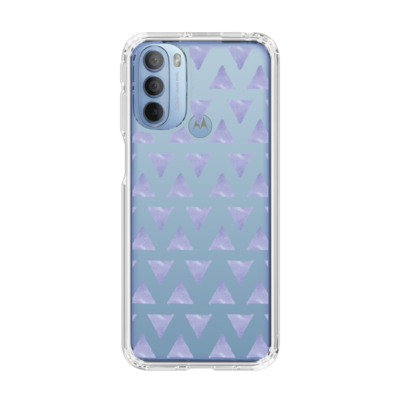 Slim Protection Case［ Original - Favorite Color Triangle - Purple ］