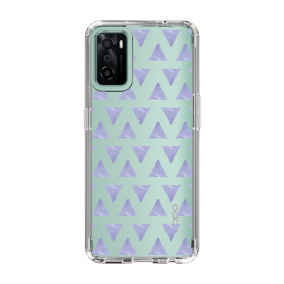 Slim Protection Case［ Original - Favorite Color Triangle - Purple ］