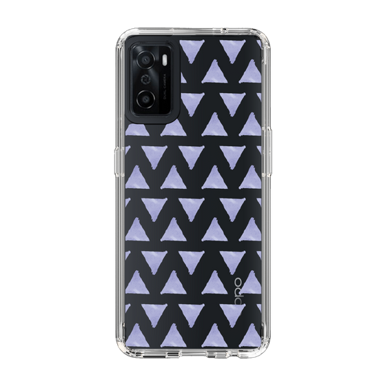 Slim Protection Case［ Original - Favorite Color Triangle - Purple ］