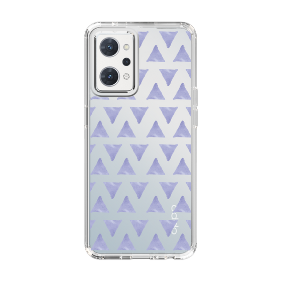 Slim Protection Case［ Original - Favorite Color Triangle - Purple ］