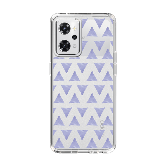 Slim Protection Case［ オリジナル - 推し色三角 - Purple ］