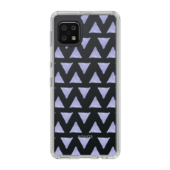 Slim Protection Case［ Original - Favorite Color Triangle - Purple ］