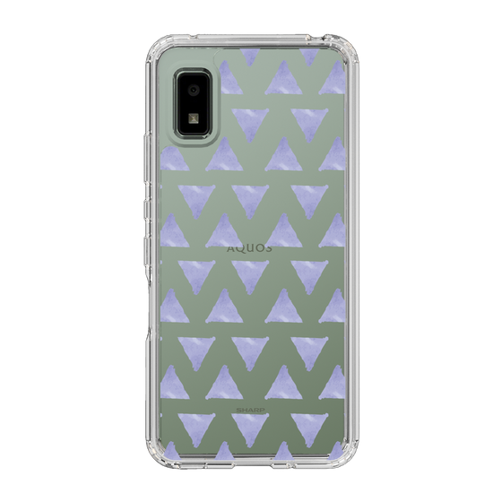 Slim Protection Case［ Original - Favorite Color Triangle - Purple ］