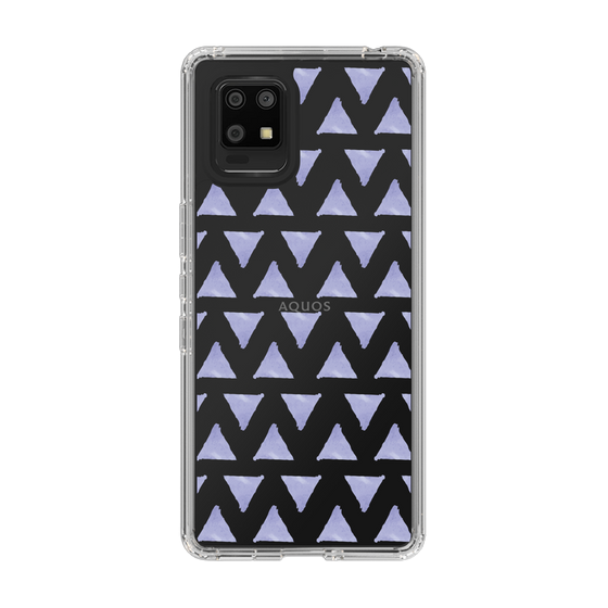 Slim Protection Case［ Original - Favorite Color Triangle - Purple ］