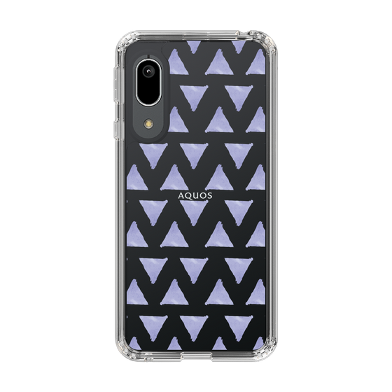 Slim Protection Case［ Original - Favorite Color Triangle - Purple ］