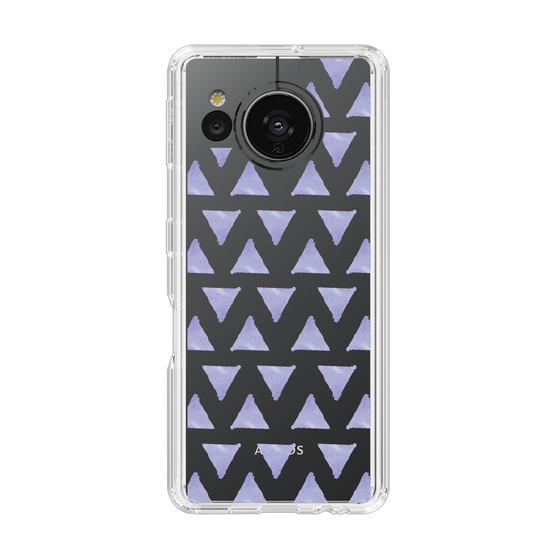 Slim Protection Case［ Original - Favorite Color Triangle - Purple ］