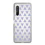 Slim Protection Case［ Original - Favorite Color Triangle - Purple ］