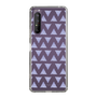 Slim Protection Case［ Original - Favorite Color Triangle - Purple ］