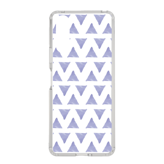 Slim Protection Case［ Original - Favorite Color Triangle - Purple ］
